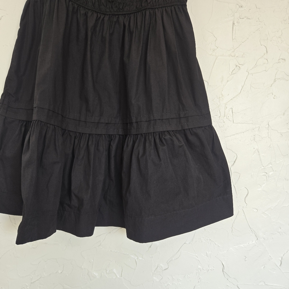 Anthropologie Cotton Black Somerset Dress, S - Picture 5 of 10